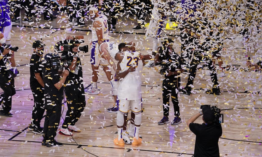 Los Angeles Lakers beat Miami Heat to win the 2020 NBA championship (photos)