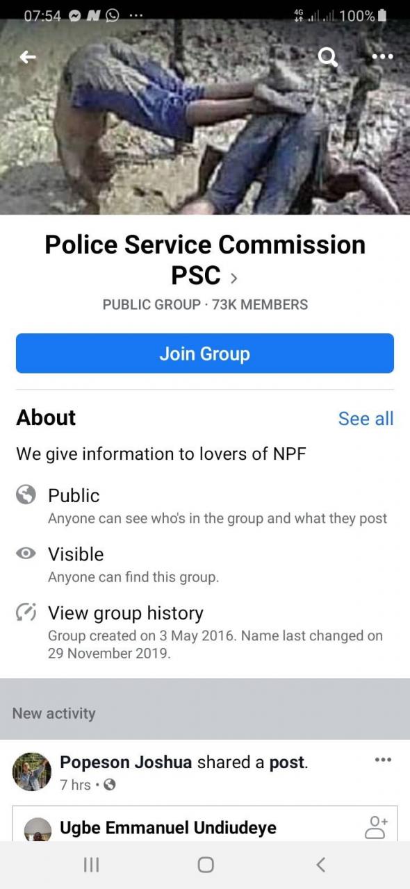 Alleged Facebook comments of policemen threatening to shoot #EndSARS protesters in Port Harcourt goes viral
