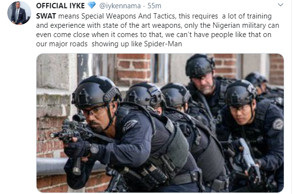 Nigerians reacts as IGP creates SWAT as replacement for SARS