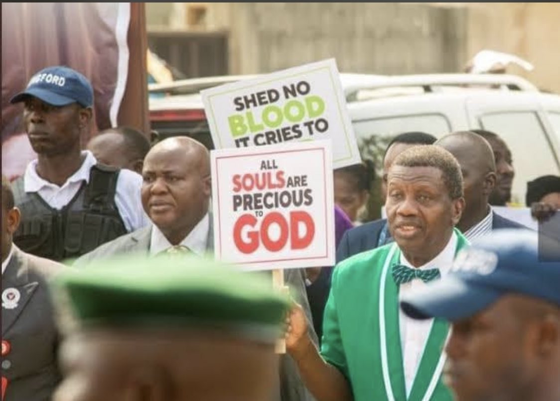 Pastor Adeboye Endorses #EndSARS Protests