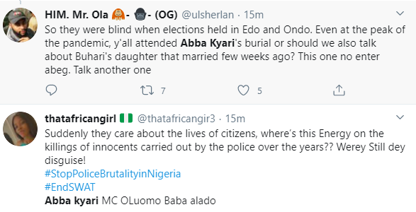 Nigerians blast FCTA for banning #EndSARS protests in Abuja 
