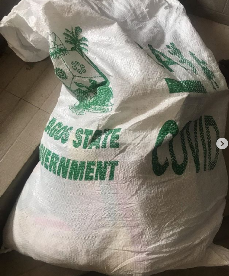 Gunshots fired at warehouse in Maza-Maza area of Lagos State where hoodlums broke into and carted away COVID-19 palliatives; see photos of some of the items 
