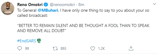 Nigerians react to Buhari