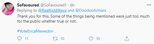 Kiddwaya and family member clash on Twitter 