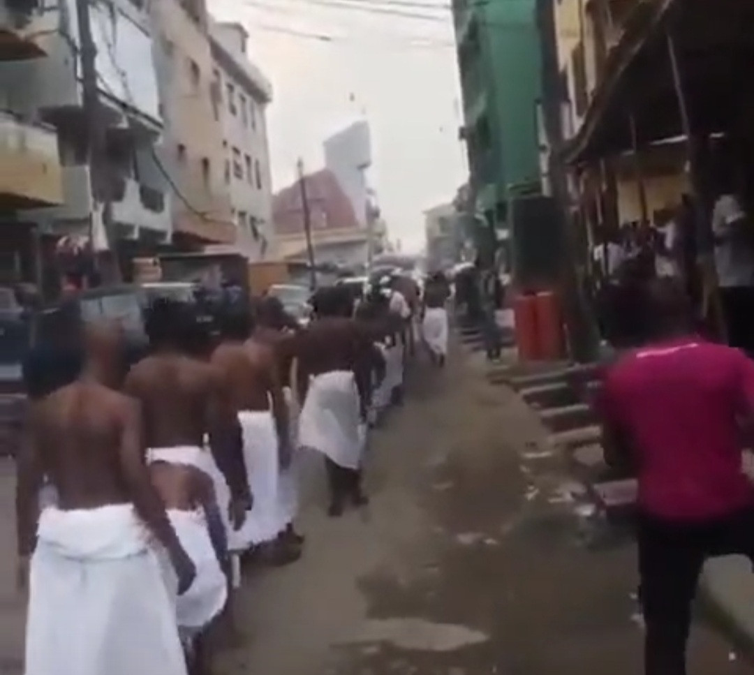 Ritual rites held at Isale Eko to welcome the Oba of Lagos and his staff of office to the palace (photos/videos)