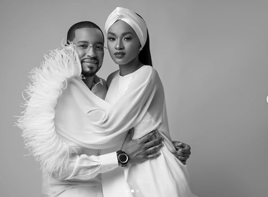 Hanan Buhari shares loved up photos with her husband, Turad