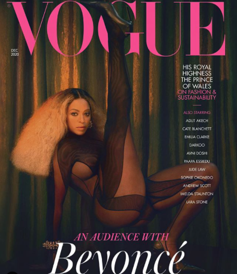 Beyonc? covers December issue of British Vogue (photos)