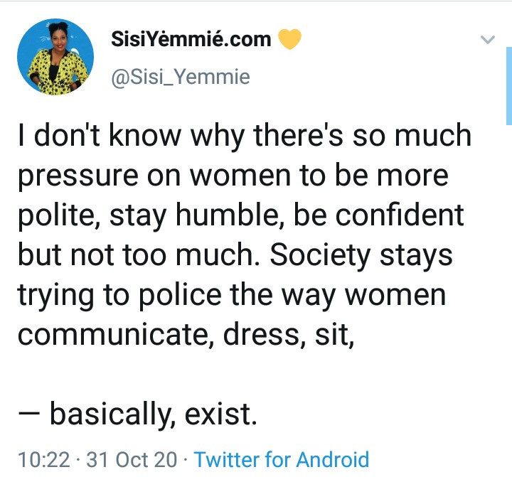 My husband is the most practicing feminist - Aisha Yesufu responds to Twitter user who asked how she handles her home