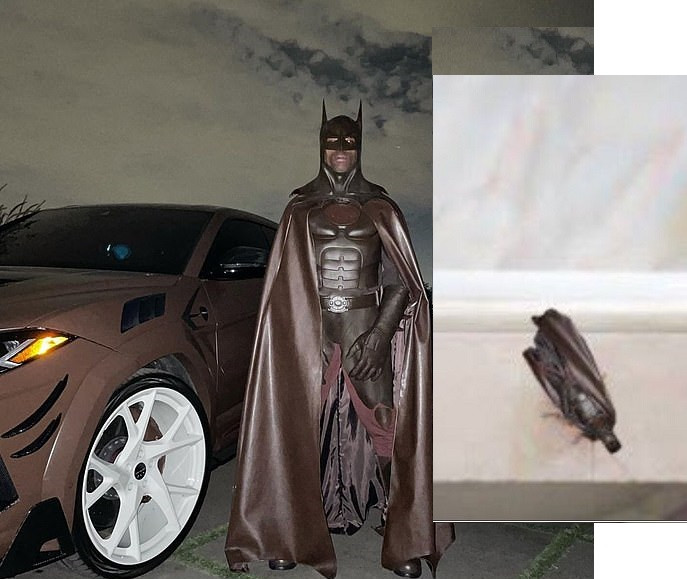 Travis Scott deactivates his Instagram after fans compared him to a "cockroach" over his Batman costume for Halloween