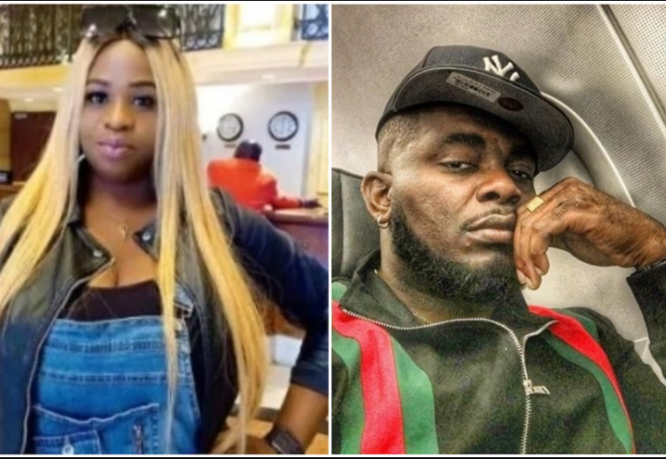 ?Kelly Hansome calls out his estranged baby mama, Mirabel Moraedeyo, for allegedly taking their daughter to meet men in hotels (video)
