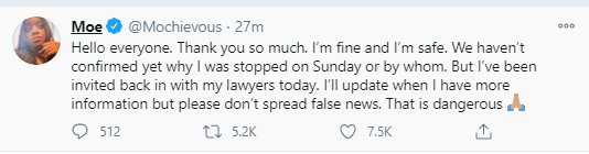Outrage as #EndSARS frontliner is prevented from leaving the country and her passport seized; Oby Ezekwesili, Lala Akindoju and others react