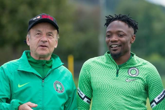 AFCON Qualifiers: Ahmed Musa, Iheanacho and Etebo arrive in Nigeria camp ahead of Sierra Leone clash