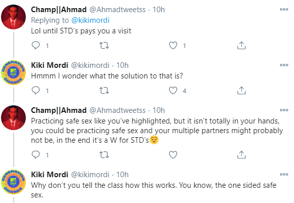  As long as you?re practicing safe sex, I don?t see why anyone, women especially, should feel ashamed of having multiple sex partners- journalist, Kiki Mordi says