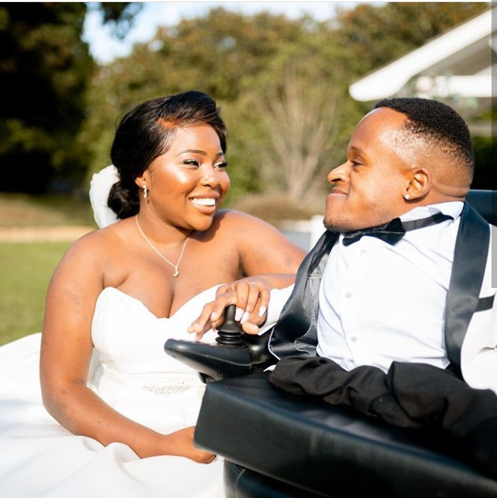 Winston Ben Clements, man born with brittle bones disorder, weds the love of his life, Mayfair Clements (video/photos)