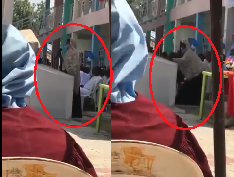 Principal dies after she slumped during speech delivery in Maiduguri (video)