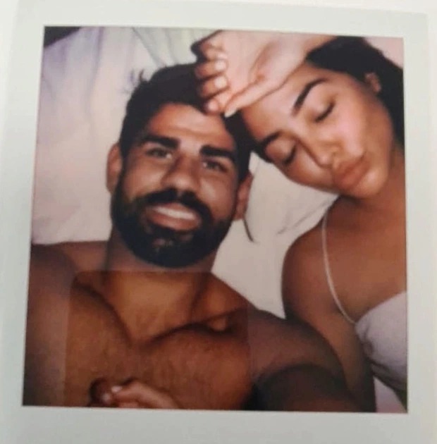 Intimate photos of football stars Diego Costa and Gabriel Jesus in bed with the same mystery woman found in a bible at a charity shop
