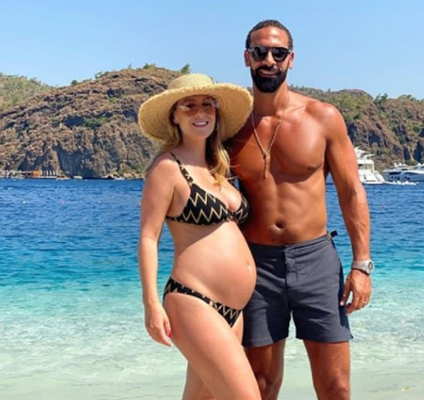 Kate Ferdinand gives birth to first child with husband Rio Ferdinand
