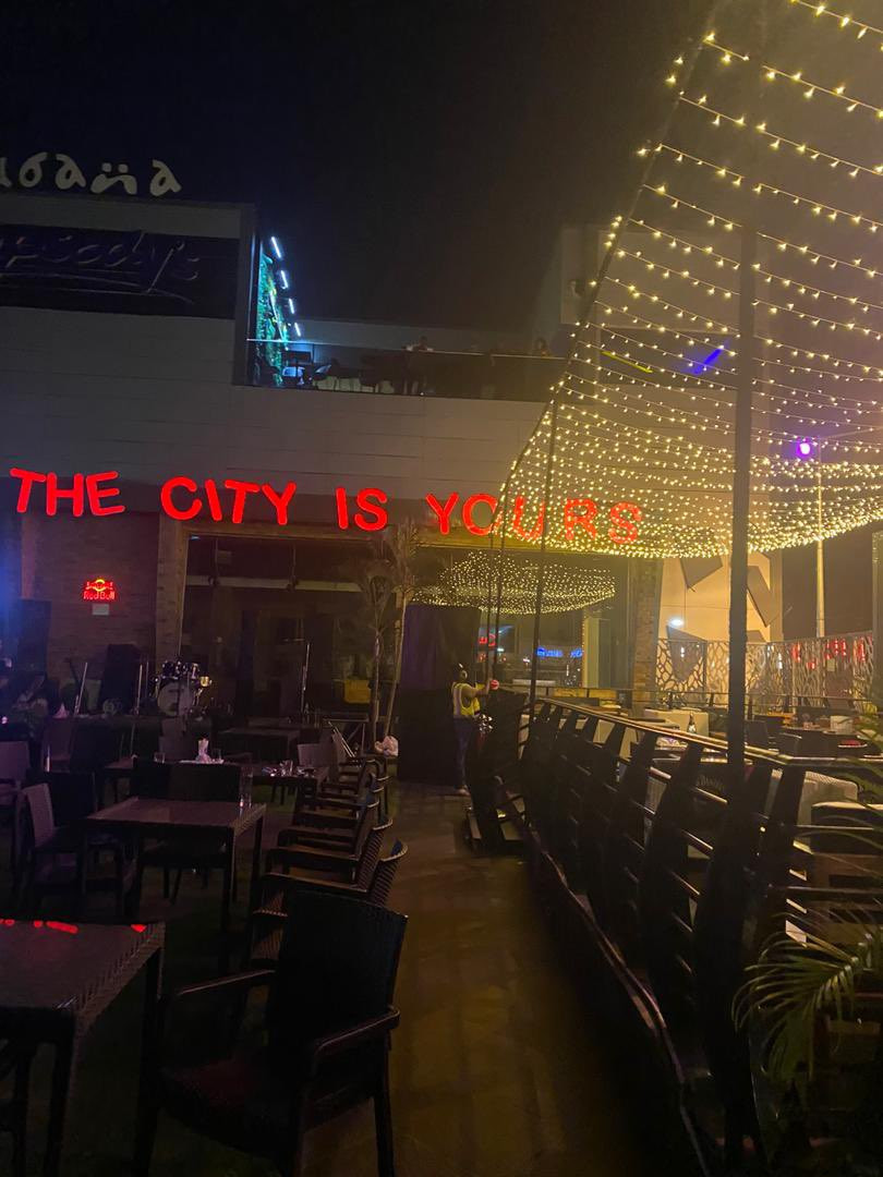 Lagos state government seal off Cubana night club for operating despite ban on night clubs due to COVID19 (photos/videos)