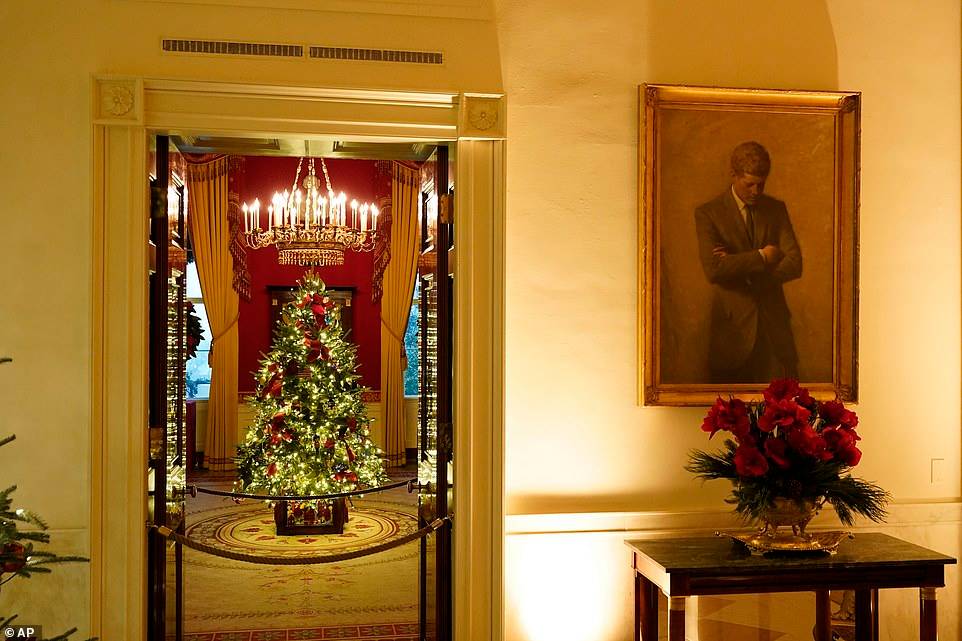 Melania Trump unveils White House Christmas decorations for the last time as US first lady (Photos/Video)