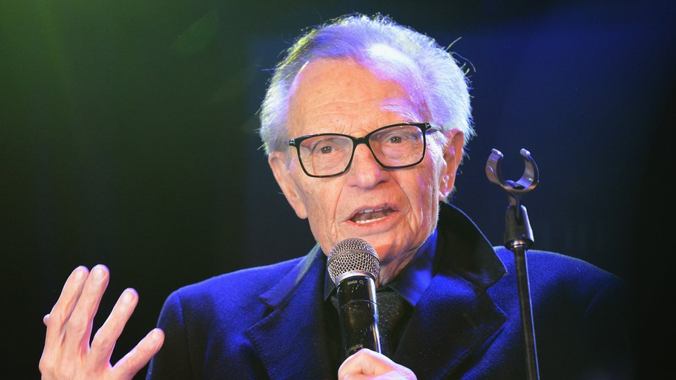 Honoree Larry King attends the 5th Annual The Soiree During GRAMMY Weekend held at The Roxy Theatre on February 9, 2019 in West Hollywood, California
