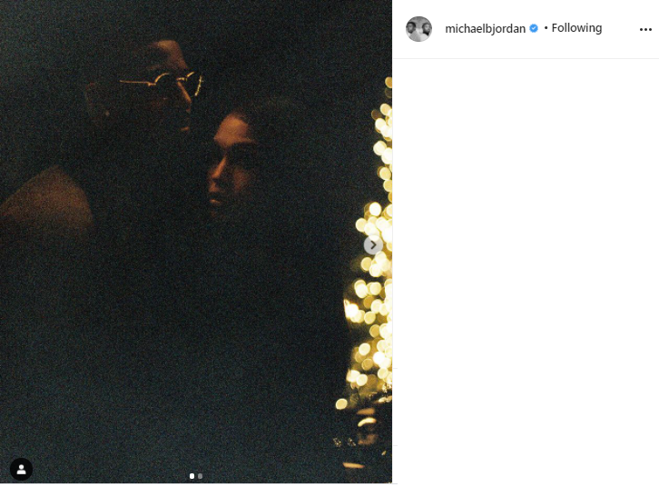 Michael B. Jordan and Lori Harvey confirm their relationship on Instagram with loved-up photos