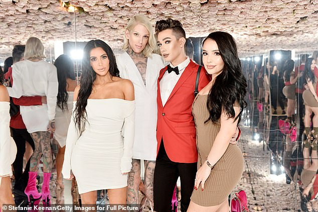 Kim Kardashian left 