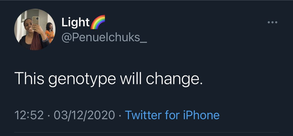 Nigerian lady testifies as her genotype 