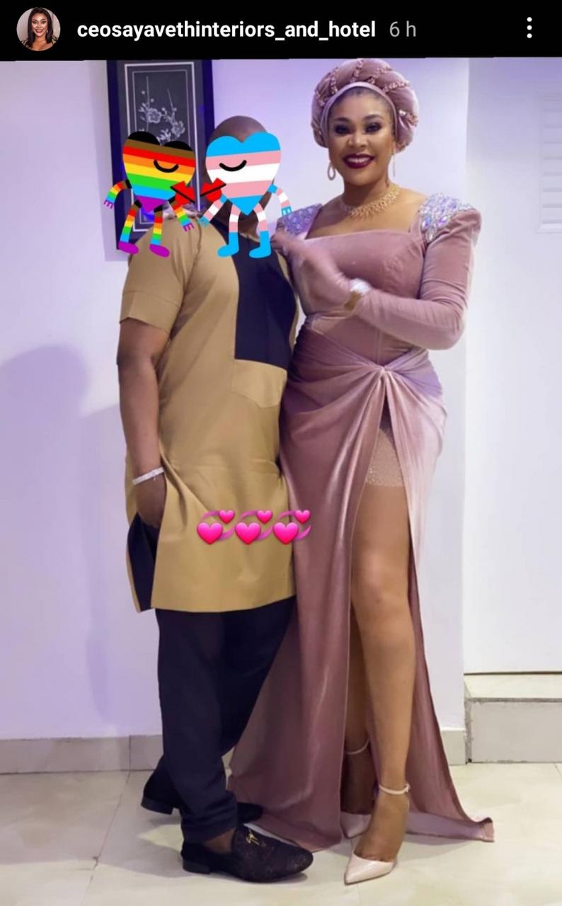 Interior designer, Ehi Ogbebor shows off her new man, MC Oluomo, on IG