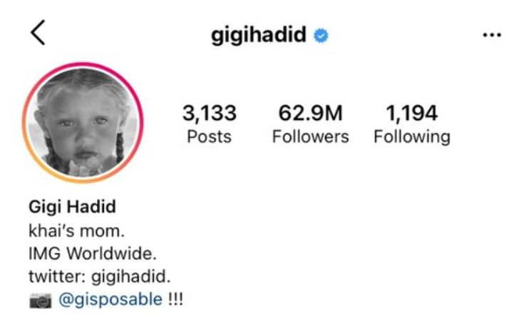 Gigi Hadid finally announces her baby girl