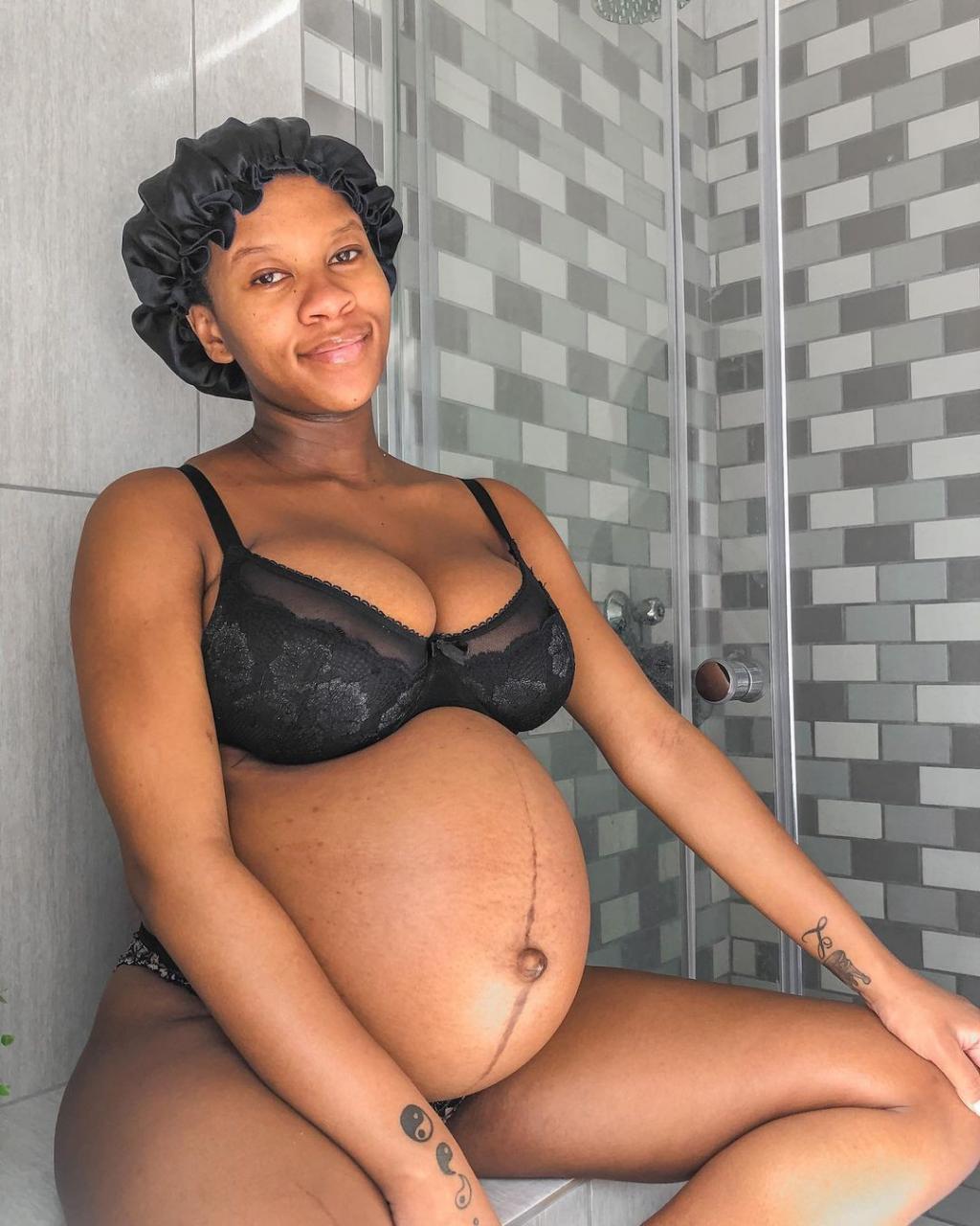 Pregnant Abby Chioma flaunts her blossoming baby bump, admits pregnancy is