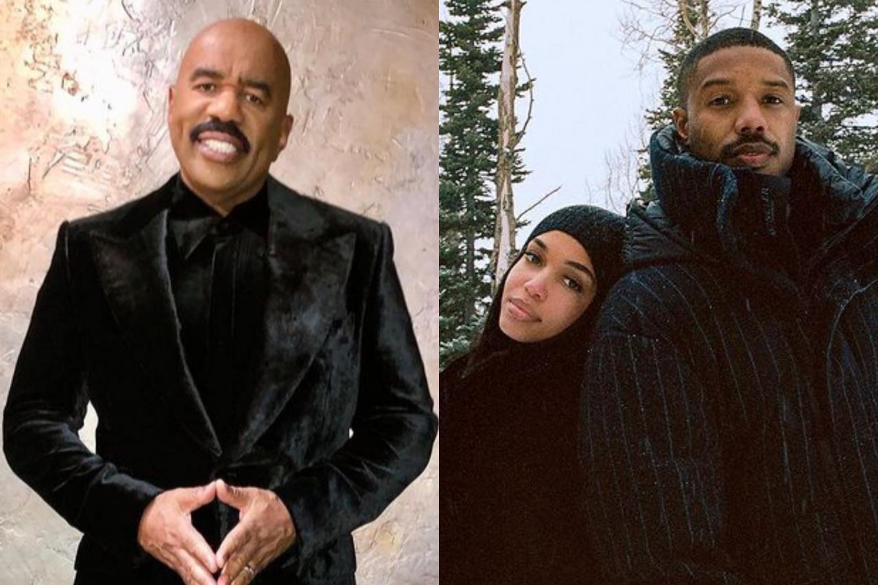 Steve Harvey reacts to daughter Lori