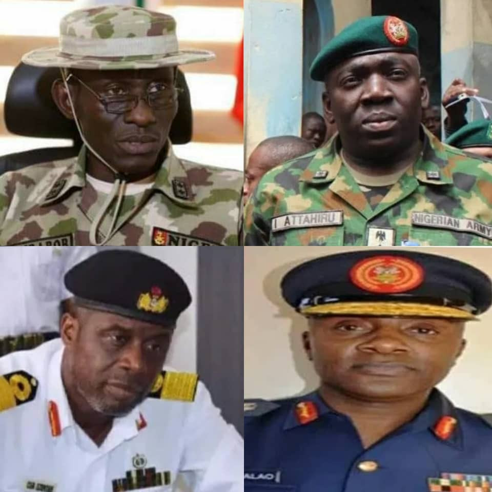 Meet the new service chiefs (photos)