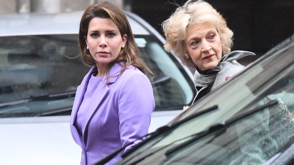 Princess Haya and Fiona Shackleton