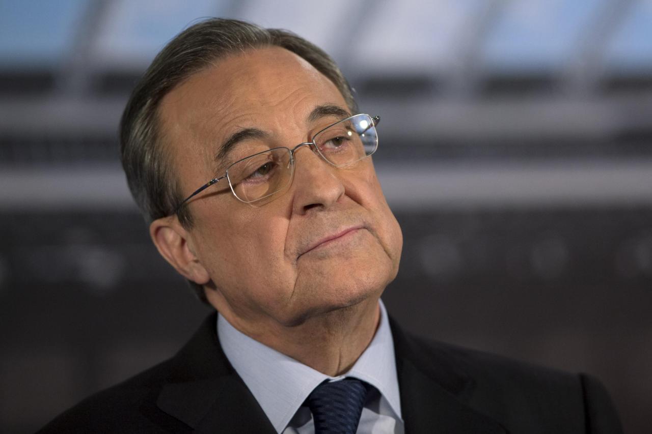 Real Madrid president, Florentino Perez tests positive for COVID-19