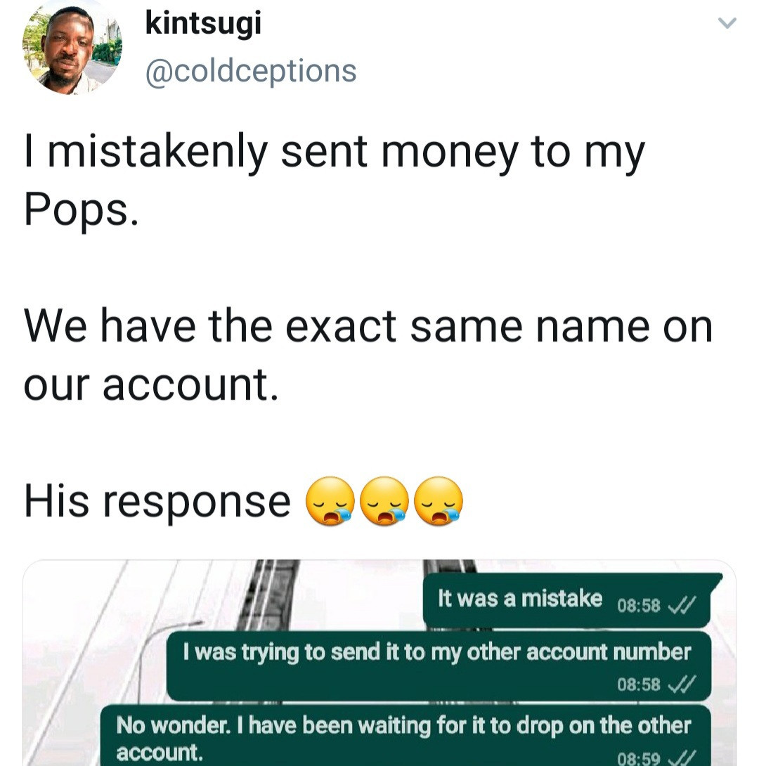 Man reveals his dad