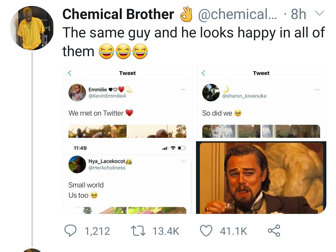 Three women find out on Twitter they are all dating the same man after one celebrated him