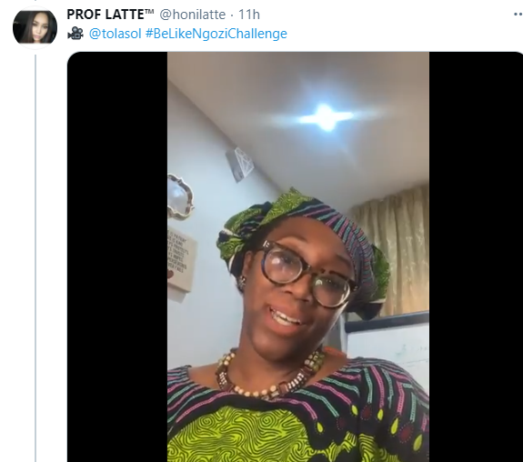 #BeLikeNgoziChallenge trends as Nigerians dress up like Ngozi Okonjo-Iweala to celebrate her emergence as WTO Director-General