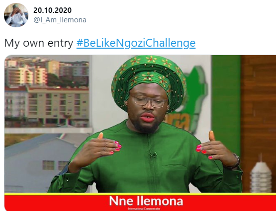 #BeLikeNgoziChallenge trends as Nigerians dress up like Ngozi Okonjo-Iweala to celebrate her emergence as WTO Director-General