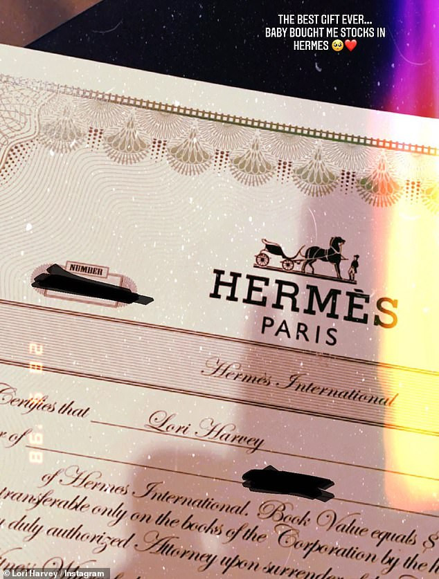 Michael B Jordan buys girlfriend Lori Harvey stocks in Herm?s as Valentine