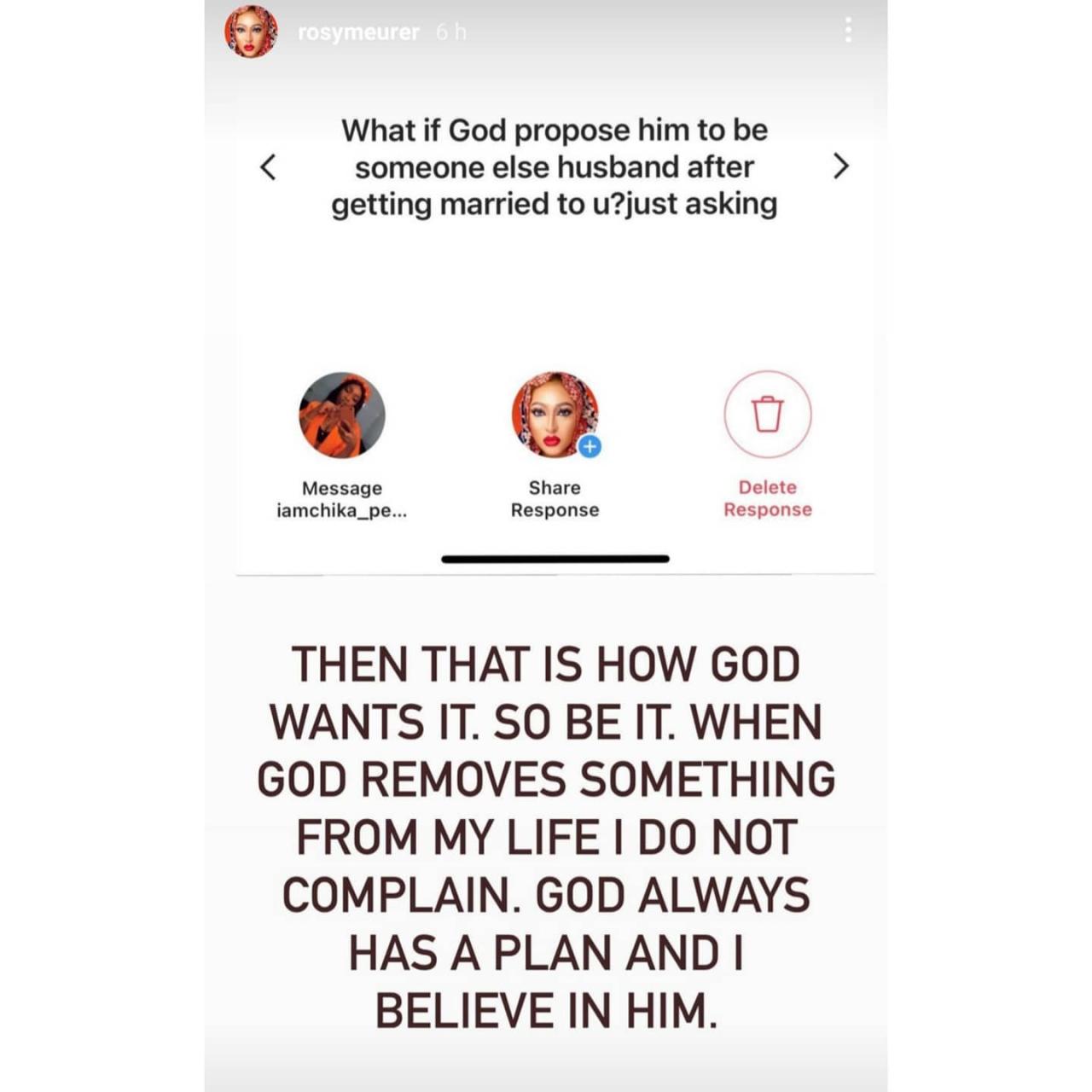 Rosy Meurer reveals Tonto Dikeh