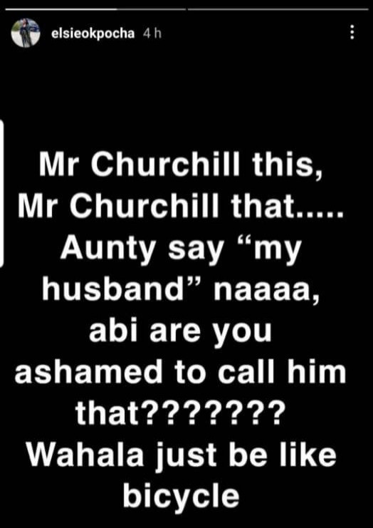"Are you ashamed to call him your husband?" - Basket Mouth