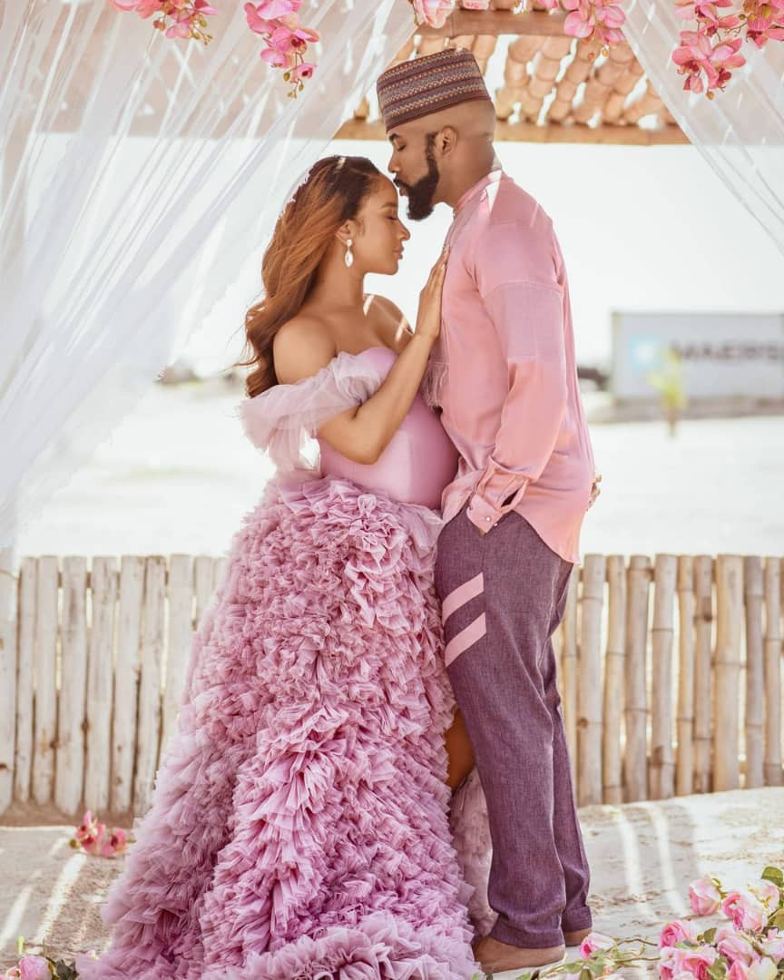 Banky W and Adesua Etomi welcome baby boy! 
