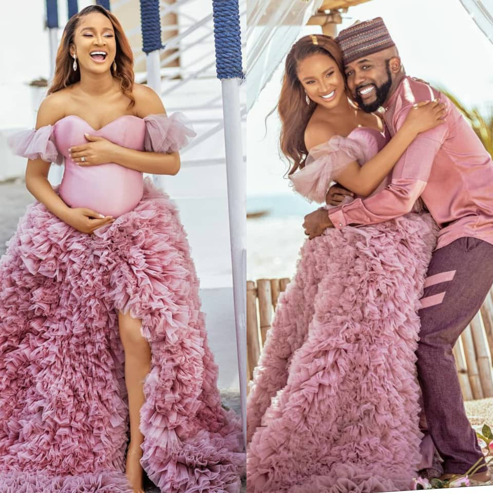 Banky W and Adesua Etomi welcome baby boy!