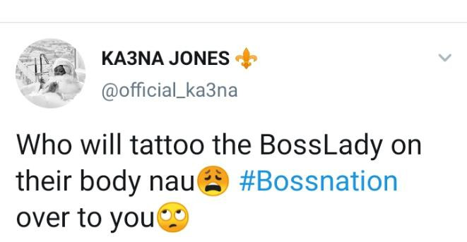 "Stupid girl"- Actress Ada Ameh blasts Ka3na for condemning her fan who tattoed her name on her thigh (video)