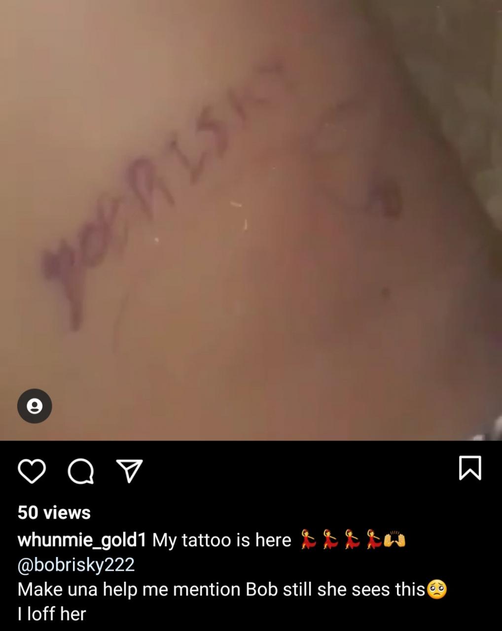 More fans get tattoo of Bobrisky, pushing the number to over a dozen (photos)