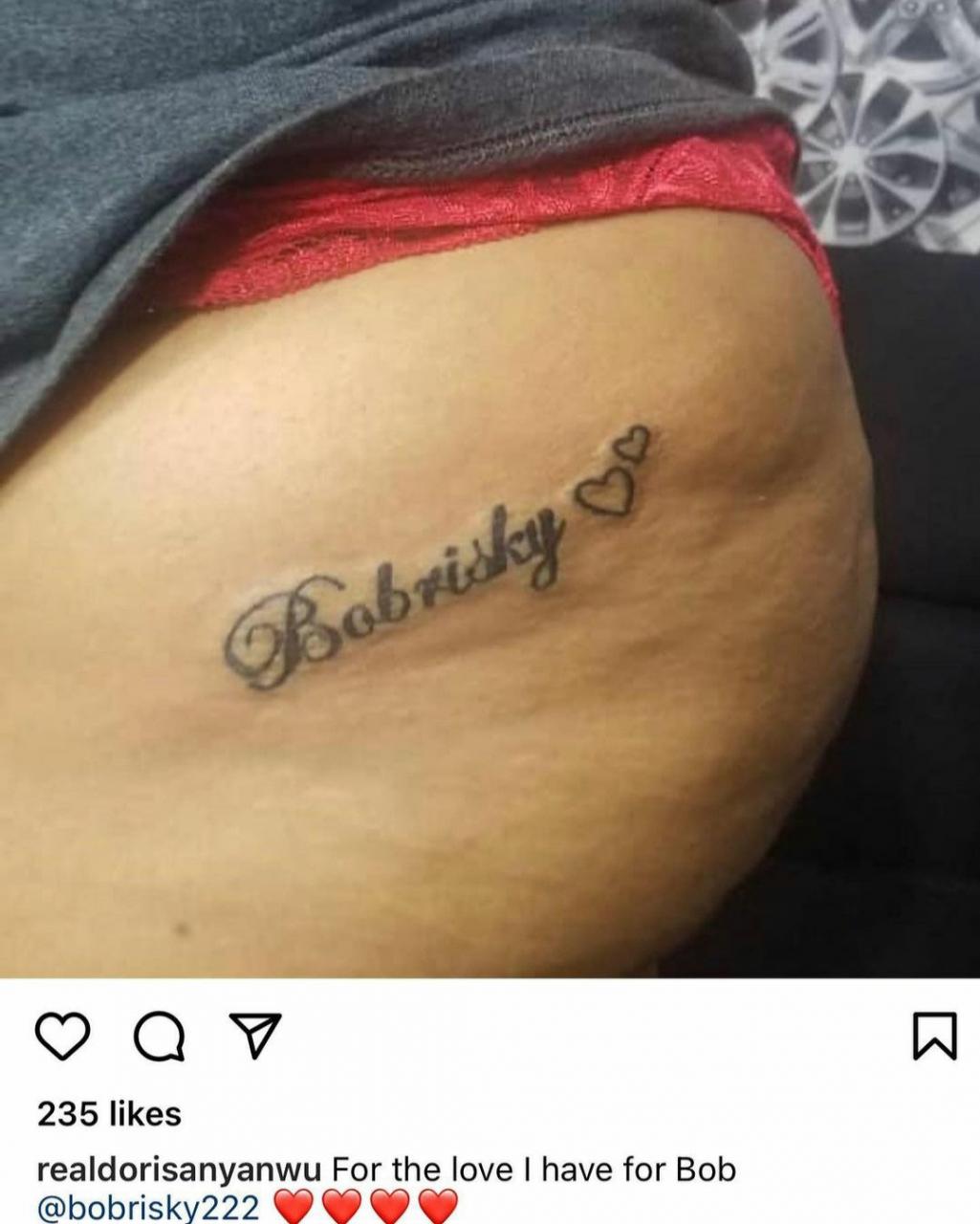More fans get tattoo of Bobrisky, pushing the number to over a dozen (photos)