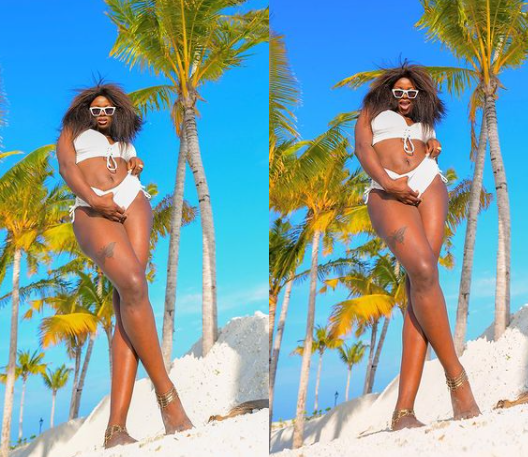 Realty TV star, Ka3na flaunts her bikini body in new photos