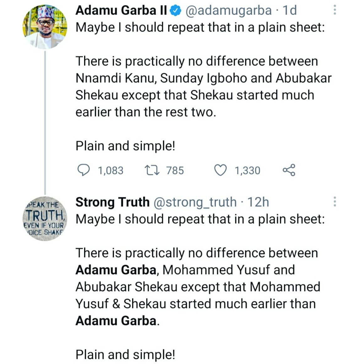 Presidential aspirant, Adamu Garba, trends after he likened bandits to Niger Delta militants (video)