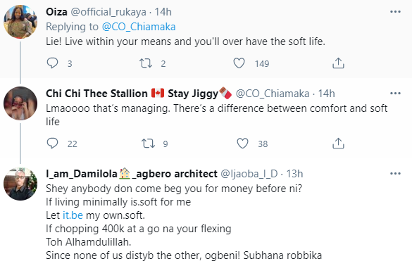 Nigerians react after lady tweeted 