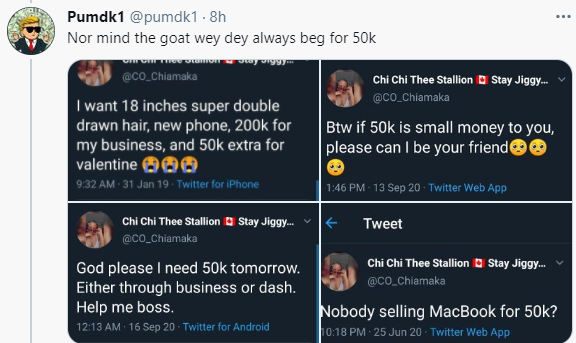 Nigerians react after lady tweeted 